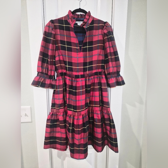 Plaid Ruffle Dress - Picture 8 of 11